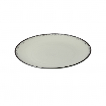 Πιάτο Φρούτου Πορσελάνης Pearl Grey Estia 21εκ. 07-16395