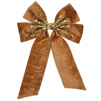 Φιόγκος Βελούδινος Χρυσός 20x30εκ. iliadis 90679