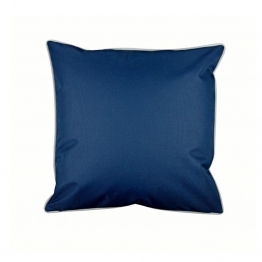 Διακοσμητική Μαξιλαροθήκη Αδιάβροχη Polyester Μπλε-Λευκή Art Et Lumiere 45x45εκ. 05869
