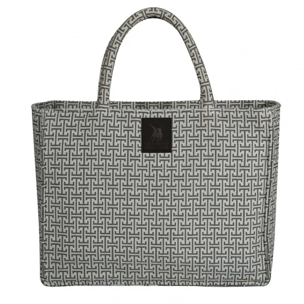 Τσάντα Θαλάσσης Polycotton 46x36εκ. Essential 4086 Γκρι Greenwich Polo Club