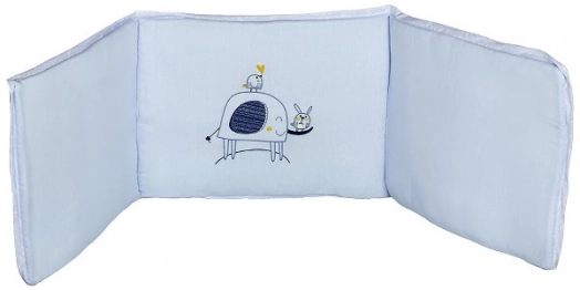 Πάντα Λίκνου Βαμβακερή 32x126εκ. Elephant Σιέλ 75222