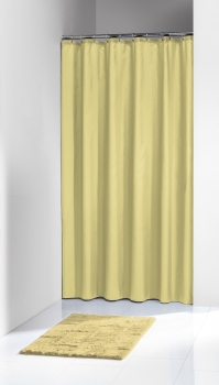 Κουρτίνα Μπάνιου Αδιάβροχη Πλαστική 180x200εκ. Κίτρινη Granada Sealskin 217001341