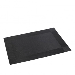 Σουπλά PVC Αδιάβροχο Μαύρο 45x30εκ. ESPIEL LUP101K6