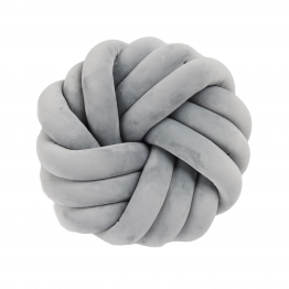 Διακοσμητικό Μαξιλάρι Βελούδινο Φ35εκ. Deco 2291 Grey Das Home