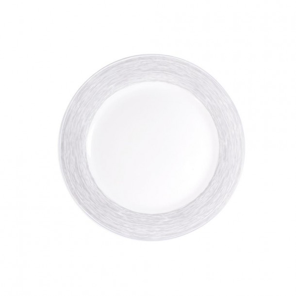Πιάτο Φρούτου Πορσελάνης Elegancy Grey 19εκ. Oriana Ferelli NW24010023