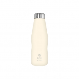 Θερμός-Μπουκάλι Ανοξείδωτο Flask Lily White Save The Aegean Estia 500ml-7x7x22,3εκ. 01-23430