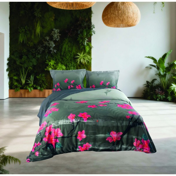 Σετ Κουβερλί Βαμβακοσατέν Υπέρδιπλο 220x240εκ. Anatolia Makis Tselios 990440123456