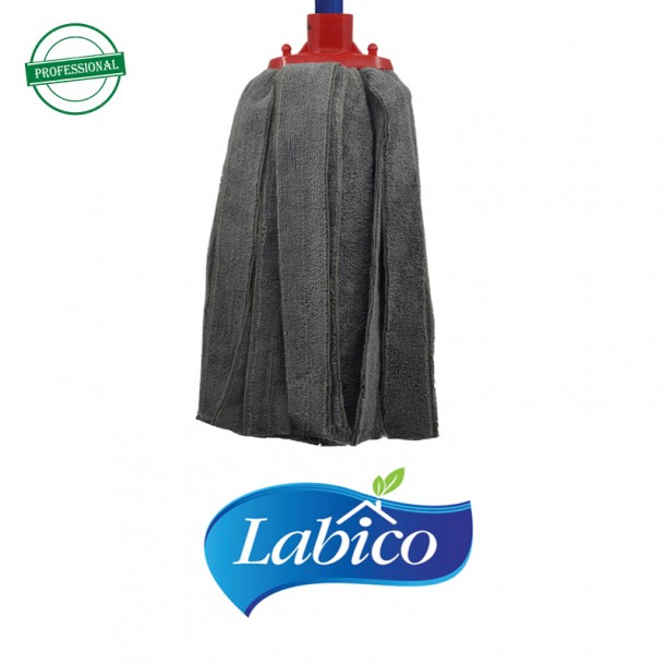 Σφουγγαρίστρα Microfiber Λωρίδες MEGA Labico Γκρι