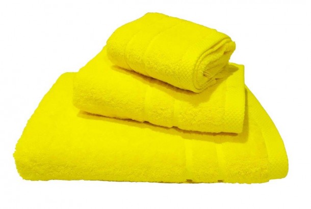 Πετσέτα Βαμβακερή Σώματος 80x145εκ. Yellow Le Blanc 7550009-13