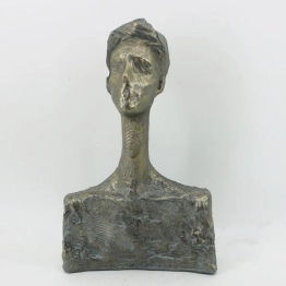 Διακοσμητικό Γλυπτό Polyresin Άνθρωπος Γκρι 19x10x30εκ. ESTHETI 752-27208