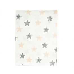 Σεντόνι Λίκνου Μεμονωμένο 80x110εκ. Star 103 Grey Dimcol