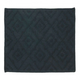 Ταπέτο Μπάνιου Αντιολισθητικό Βαμβακερό 60x60εκ. Aztec Dark Green Sealskin 800099