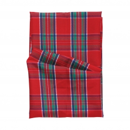 Χριστουγεννιάτικο Runner Polyester 45x140εκ. Christmas 0769 Πράσινο-Κόκκινο Das Home
