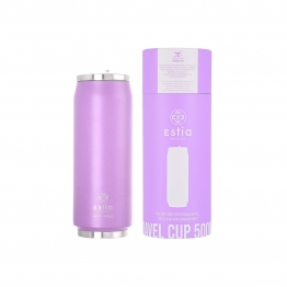 Θερμός-Ποτήρι Ανοξείδωτο Lavender Purple Save The Aegean Estia 500ml-7x19εκ. 01-8581