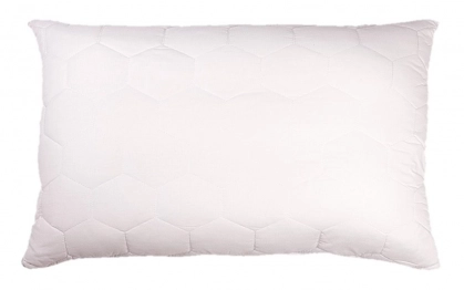 Ζεύγος Καπιτονέ Καλύμματα Μαξιλαριών 50x80εκ. Λευκό DimCol