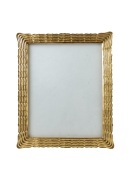 Κορνίζα Polyester Χρυσή Με Γραμμές 20x25εκ. Zen Collection 25.12.51481