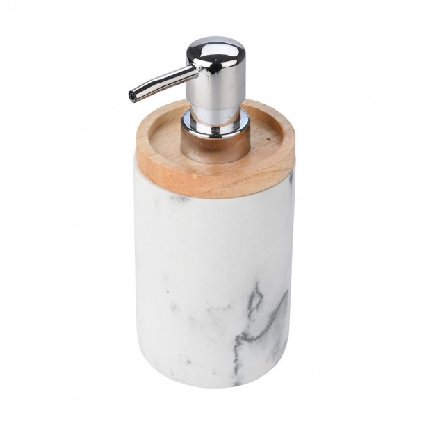Ντισπένσερ Ρητίνης Marble 360ml-7,5x7,5x17εκ. Estia 02-21795
