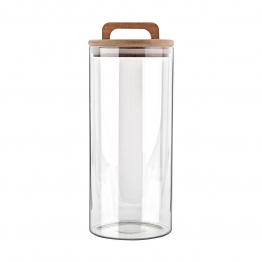 Δοχείο Αποθήκευσης Γυάλινο Allure 1300ml-10x10x22εκ. Estia 01-17491
