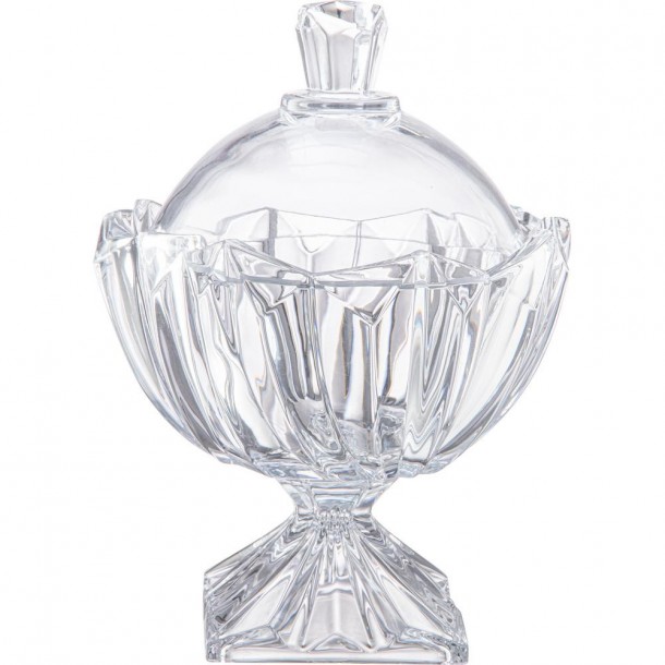 Φοντανιέρα Γυάλινη Διάφανη Φ16,9εκ. Oriana Ferelli® OT100000FL