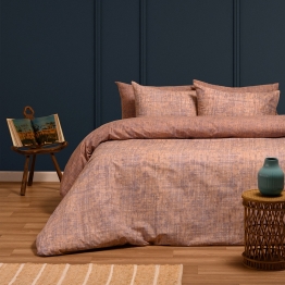 Σετ Σεντόνια Βαμβακερά King Size 260x270εκ. Huan Lilac Ultra Line Melinen 20004151