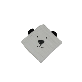 Μουσελίνα Bamboo 120x100εκ. Πολλαπλών Χρήσεων Ζωάκι Γκρι 18308016020OS