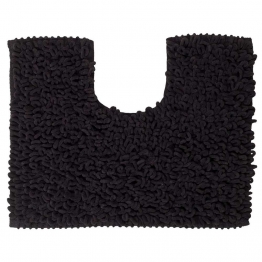 Ταπέτο Λεκάνης Microfiber 45x55εκ. Twist Dark Grey Sealskin 294645013