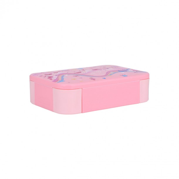 Φαγητοδοχείο Παιδικό 3 Θέσεων 900ml-19,1x13x5εκ. Rainbow Dreams Save The Aegean Estia 01-34351