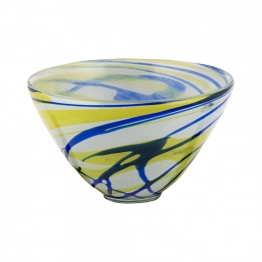 Φρουτιέρα Φυσητό Γυαλί WM Collection 27x18εκ. N737/236