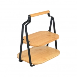 Δίσκος Σερβιρίσματος 2 Όροφος Bamboo Essentials 20x26x28εκ. Estia 01-20811