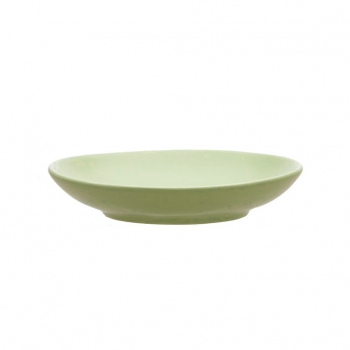 Πιατέλα Σερβιρίσματος Stoneware Πράσινη ESPIEL 21x16x4εκ. SNJ1018K6