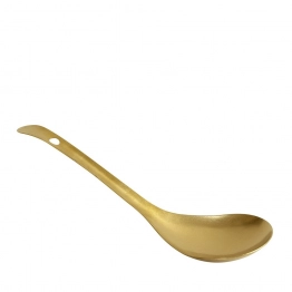 Κουτάλα Σερβιρίσματος Ανοξείδωτη Χρυσή Snow ESPIEL 25x8x4εκ. FEV237