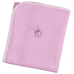 Πάνα Πικέ Βαμβακερή Bebe Κουκουτσάκι 80x80εκ. Elephant Ροζ 30921