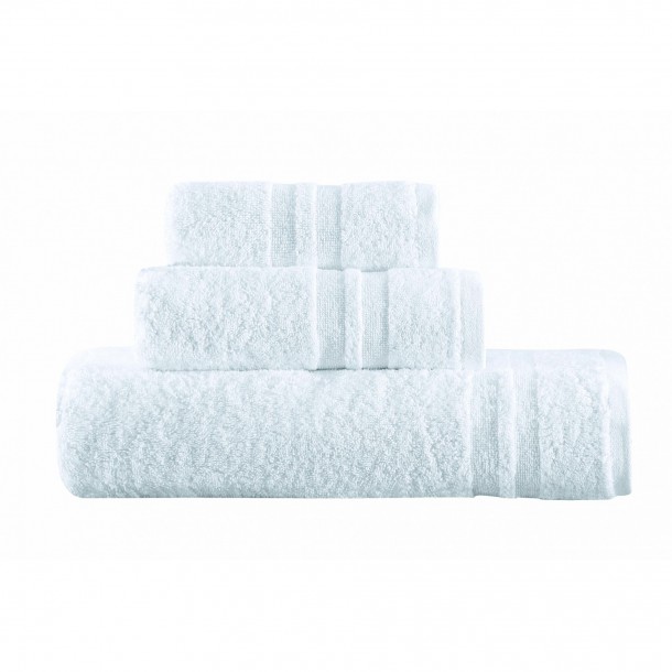 Πετσέτα Βαμβακερή Χεριών 30x50εκ. Dove 1 White Makis Tselios