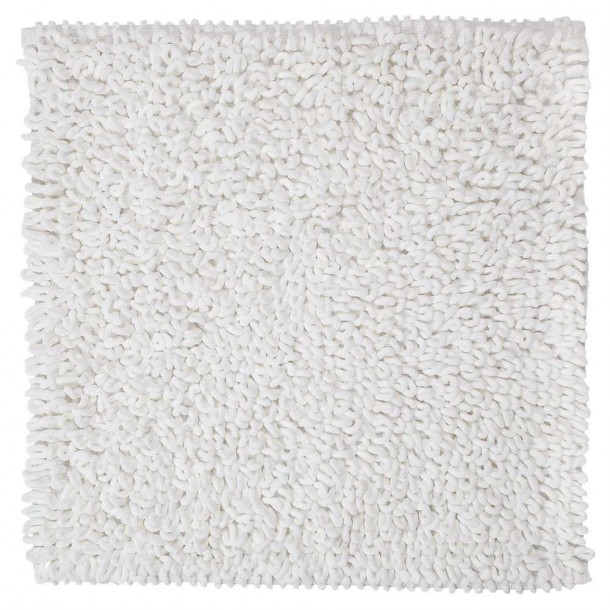 Ταπέτο Μπάνιου Microfiber 60x60εκ. Twist White Sealskin 294646810