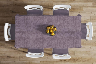 Καρέ Μονόχρωμο Polycotton Αλέκιαστο 90x90εκ. Panama Shadow Dark Lilac DimCol