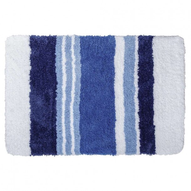 Ταπέτο Μπάνιου Polyester 60x90εκ. Soffice Blue Sealskin 294363624