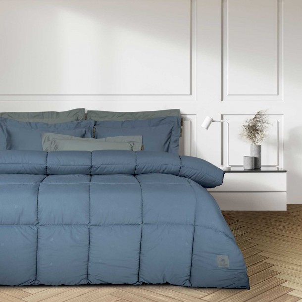 Πάπλωμα Microfiber Υπέρδιπλο 220x240εκ. Essential 4446 Dusty Blue Greenwich Polo Club