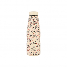 Θερμός-Μπουκάλι Ανοξείδωτο Flask Bloom Beige Save The Aegean Estia 500ml-7x7x22,3εκ. 01-31558