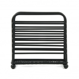 Χαρτοπετσετοθήκη Μεταλλική Μαύρη Estia 11,6x4,9x10,8εκ. 01-1261