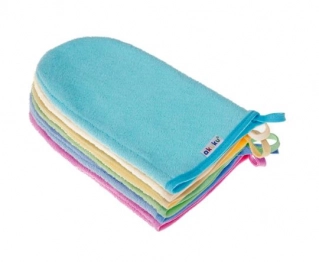 Γάντι Μπάνιου Terry Σε Τυρκουάζ Χρώμα akuku A1126