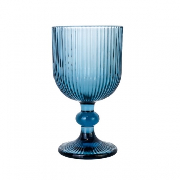 Σετ Ποτήρια Νερού 6τμχ Γυάλινα Noris Blue 350ml CRYSPO TRIO 52.501.53
