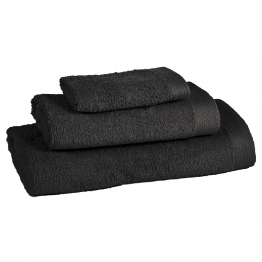Πετσέτα Βαμβακερή Προσώπου 50x90εκ. Soft Casual 5910 Μαύρη Das Home