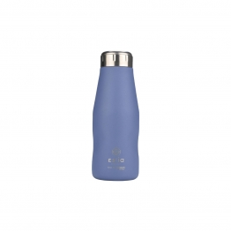 Θερμός-Μπουκάλι Ανοξείδωτο Denim Blue Flask Save The Aegean Estia 350ml-6,5x6,5x18,5εκ. 01-22341