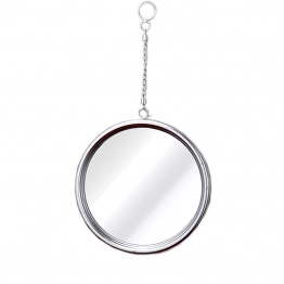 Καθρέπτης Τοίχου Μεταλλικός Ασημί Art Et Lumiere 38x71εκ. 10293