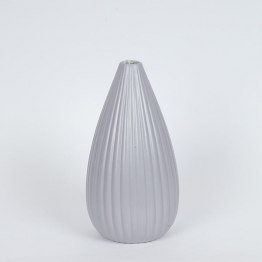 Βάζο Κεραμικό Γκρι 13,3x26εκ. ESTHETI 752-20397