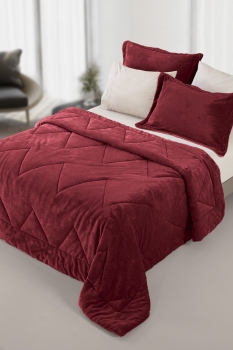 Πάπλωμα Μονό 160x240εκ. Ultrasoft Καπιτονέ Drops Wine Guy Laroche