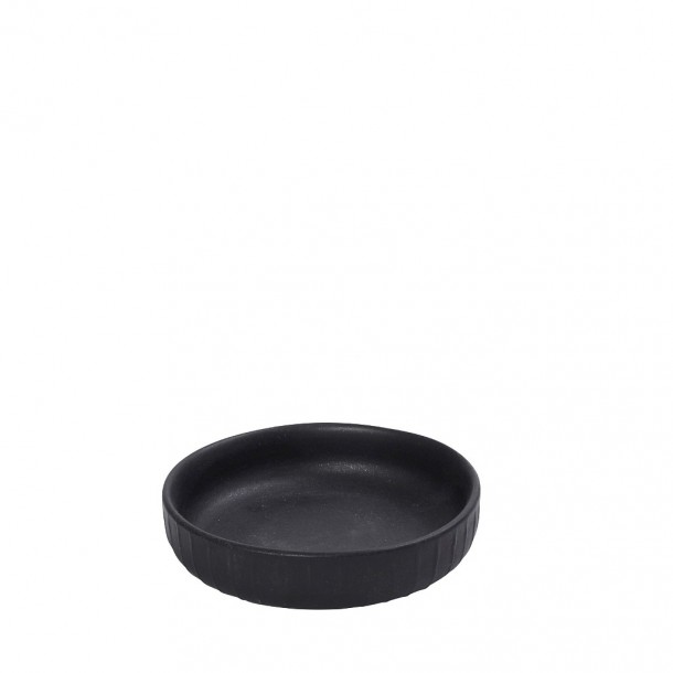 Μπωλ Σερβιρίσματος Χειροποίητο Stoneware Black Gobi ESPIEL 11,5x11,5x3εκ. OW2038K6