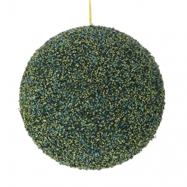 Μπάλα Polyfoam Σμαραγδί Glitter 10εκ. iliadis 83511