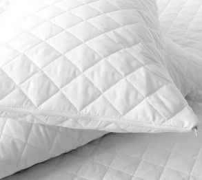 Ζεύγος Μαξιλαροθήκες Καπιτονέ Microfiber 50x70εκ.