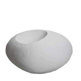 Κασπώ Polyresin Λευκό ESPIEL 91x70x40εκ. VOS119